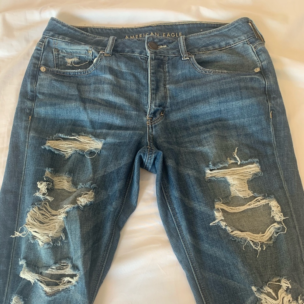 American Eagle Tomgirl Jeans Size 6